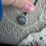 BKE Boutique Ivory Lace Crochet Button Up Mixed Media Cardigan Size Large Photo 3