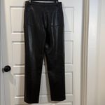 Wilfred Aritzia  The Melina Vegan Leather Pant in Black Womens size 8 Photo 6