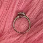 Sparkly round crystal ring size 9 Photo 3