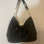 Perlina Dark Leather Hobo Bag Photo 3