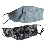 3 pack lace camo green adjustable masks cloth masks cold season fall winter Photo 1