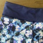 Pink Lotus  Navy Capri Geometric Print Leggings Athleisure‎ Athletic Gym XS Photo 4