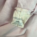 Vintage Dress Pale Pink Linen Tank Maxi Keeps Made in Italy Size Small Photo 8