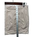 Free People  Dusty Pink Mini Denim Skirt Size 4 Stretch Photo 5