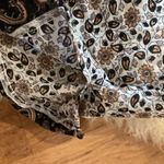 Soft Joie Daria Lightweight Tunic Top/Dress/Coverup Floral Tassels EUC Sz M Black Size M Photo 9