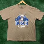 Busch Light Brewed in U.S.A. T-Shirt Size Extra Large Photo 0