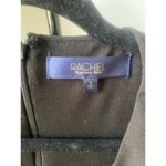 RACHEL Rachel Roy Long Sleeve Black Wrap Knee Length‎ Dress Size Small Photo 2