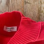 Zenana red boxy fit ribbed sweater pullover Photo 5