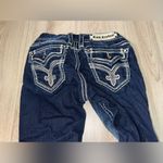 Rock Revival  clover Dark Blue capri crop cropped Jeans denim Photo 2