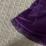 Inner Secrets Vintage Purple Mesh Ribbon Lace Nightgown Nightie Cami Womens M Size M Photo 6