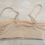 l*space πL*π Rebel Bikini Top ~ Champagne Shimmer Small S NWOT Photo 9