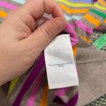 Lands' End  Rainbow Stripe Supima Cotton Knit Sweater Classic Preppy Sz S Photo 4