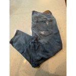 American Eagle  MOM JEAN LIGHT DISTRESSING WOMENS PLUS SIZE 14 XTRA SHORT Photo 6