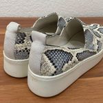 Vince . Saxon 2 Snakeskin Embossed Leather Slip On Platform Sneakers Size 7.5 Photo 4