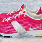Nike  White and Yellow Athletic Shoes Photo 0