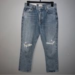 AGOLDE NWT  Riley High Rise Straight Crop Jeans Size 30 Photo 5