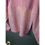 Disney NWT Walt World Spirit Jersey Women's Size Medium Purple Sparkly Preppy Photo 4