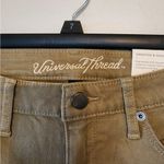 Universal Threads  mid rise skinny Khaki pants size 0 short Photo 4