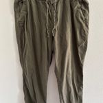 Gap Pants Womens 2XL Green Pull On Cotton Blend Preppy Career Travel Coastal Photo 0