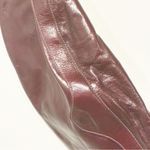 Staud Oversized Belt Bag in Leather Leather Gold Zipper Mini Pouch NEW Red Photo 2