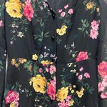Aritzia  Wilfred Black Floral Nazaire Dress Size 0 US $158 Photo 3