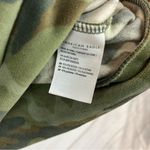 American Eagle  Green Camo Plush Velveteen Pullover Dolman Sleeve Hoodie Small Photo 8