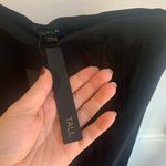 Vesper NWT Asymmetrical Formal Party Black Midi Ruffle Skirt Size 10 Tall Photo 2