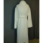 JC Penneys White Long Robe Vintage Meduim Pockets Fleece Housecoat Cozy Size undefined Photo 2