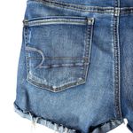 American Eagle ‎ High Rise Shortie Jean Shorts Photo 5