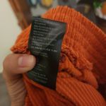 Urban Outfitters Women's Orange and Red corduroy wide leg cargo Trousers Photo 7