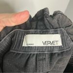 Vervet paperbag high waist jeans black acid Wash vintage style cropped size 29 Photo 7