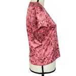 Patagonia  Medium Capilene Top Floral Stretch Cap Sleeves Round Neck Pink Multi Photo 2