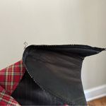 Vintage 90s Red Plaid Cropped Zip Jacket F Stop Grunge Tartan Indie Sleaze Sz 12 Photo 5