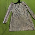 Gold long sleeve dress Photo 4