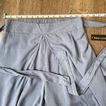 New Look wrap flowy pants NWT blue belted layered look 100% Rayon women’s sz M Photo 9
