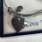 Bella Perlina Love You To The Moon And Back Charm Bracelets Set Of 3 Silver Tone Photo 4