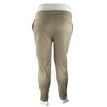 ZARA  Women's Beige Khaki Tan Drawstring High Rise Tapered Sweat Pants Size XL Photo 1