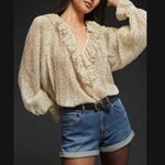 Anthropologie Pilcro Low Rise Slim Boyfriend Denim Shorts Size 32 NEW Photo 1