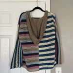 Elan  Nara Crochet Blue Pink Multicolor Sweater Cardigan NWT Photo 7