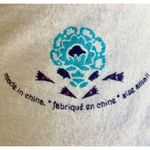 Anthropologie Tank Top Tee Shirt Womens Ivory Colorful Basket Weave Weaved Small Photo 7