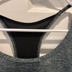 Nike  Dri Fit Layered Tank Top Womens Size Large‎ Gray Workout Hiking Photo 3