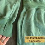 Free People FP Movement One To Beat One Piece Romper Large Green Wide Leg Comfy Photo 10