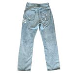 AGOLDE Women’s 90’s Jean Mid Rise Loose Fit Distressed Jeans Fallout Wash Sz 25 Photo 6