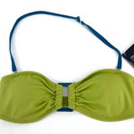 Newport News NWT- bikini top Green & Teal‎ size 4 Photo 0