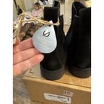 Børn Womens Black Suede Cove Waterproof Chelsea Boot Size US 7.5 Photo 6