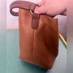 LENE Large Brown Leather and suede Hobo Bag/Shoulder Bag Photo 14