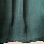 Jason Wu  Plus Blouse Top Long Sleeve High Neck Hunter Green Christmas Holiday Photo 7