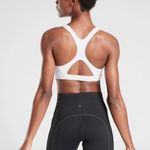 Athleta White  Racerback Sports Bra Photo 2