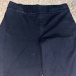 Spanx The Perfect Pant Slim Straight Ponte Knit Pull-On Black LP Large Petite Photo 5