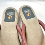 G.H.‎ Bass & Co. Sunjuns Vintage Thong Sandals Casual Brown Slides Size 7.5 8 Tan Photo 1
